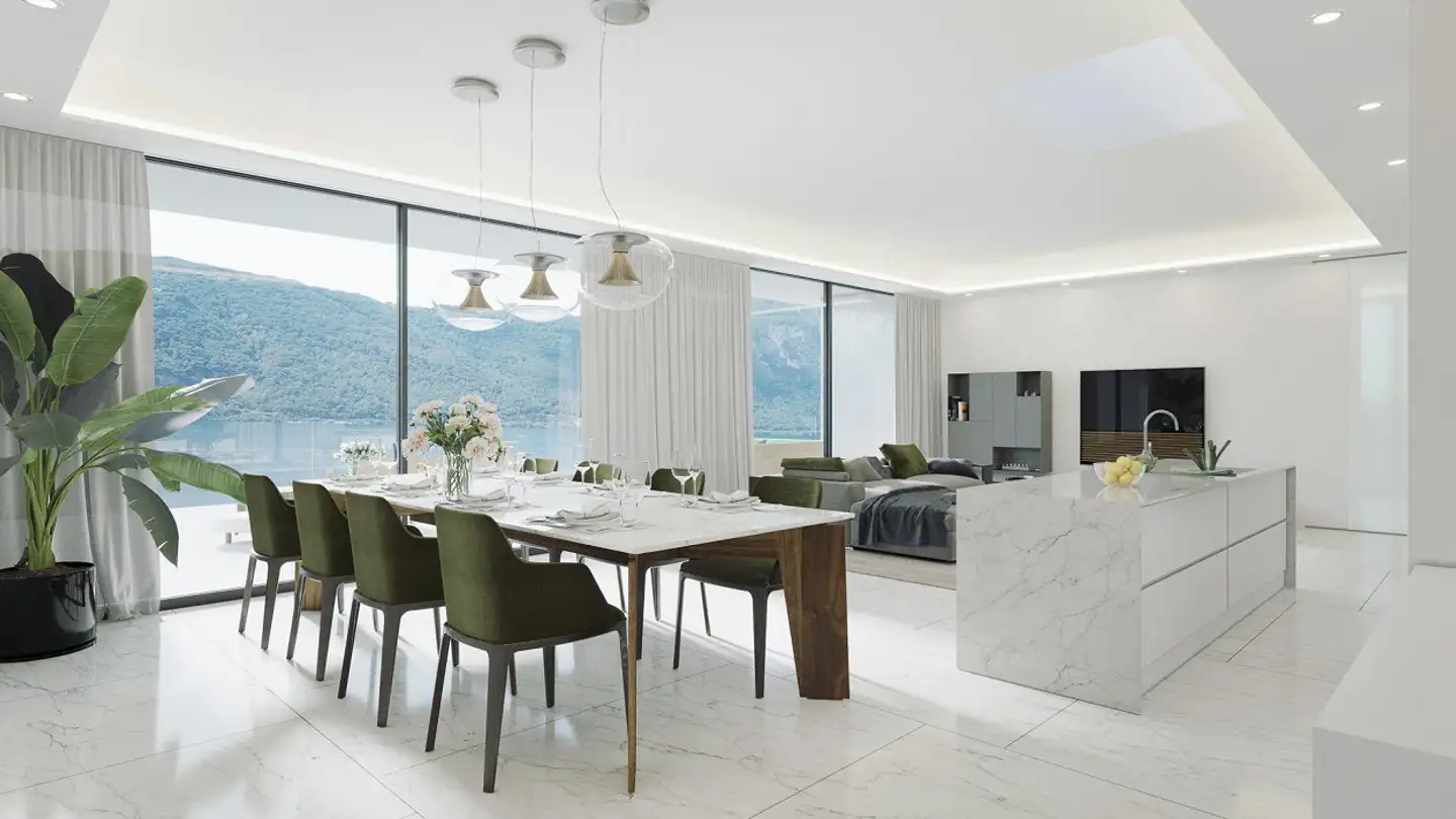 Penthouse for rent - 6816 Bissone