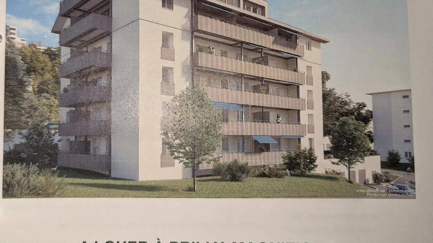 Apartment for rent - 1008 Jouxtens-Mézery