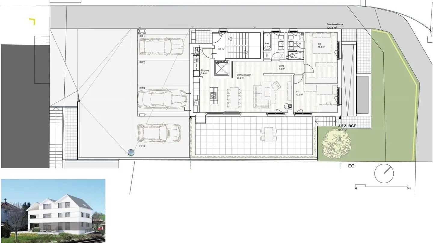 Appartamento in affitto - Teufenerstrasse 1, 9042 Speicher - Photo 3