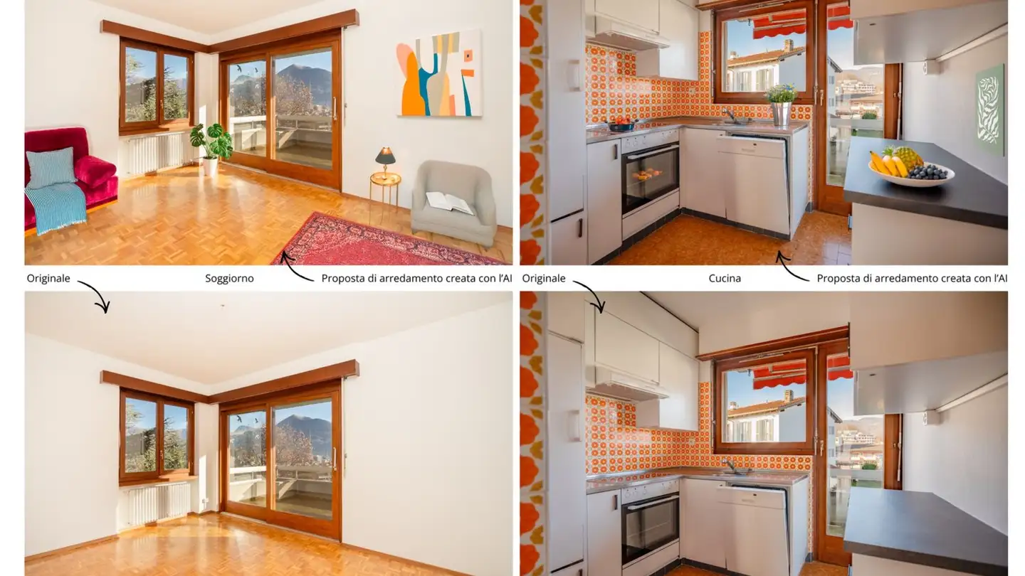 Apartment for rent - Via Camara 58, 6932 Breganzona - Photo 2