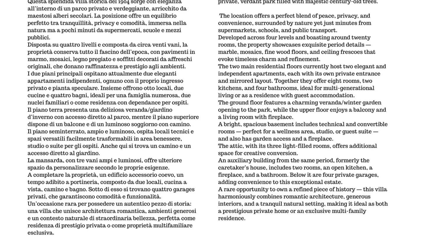 Villa for sale - 6833 Vacallo