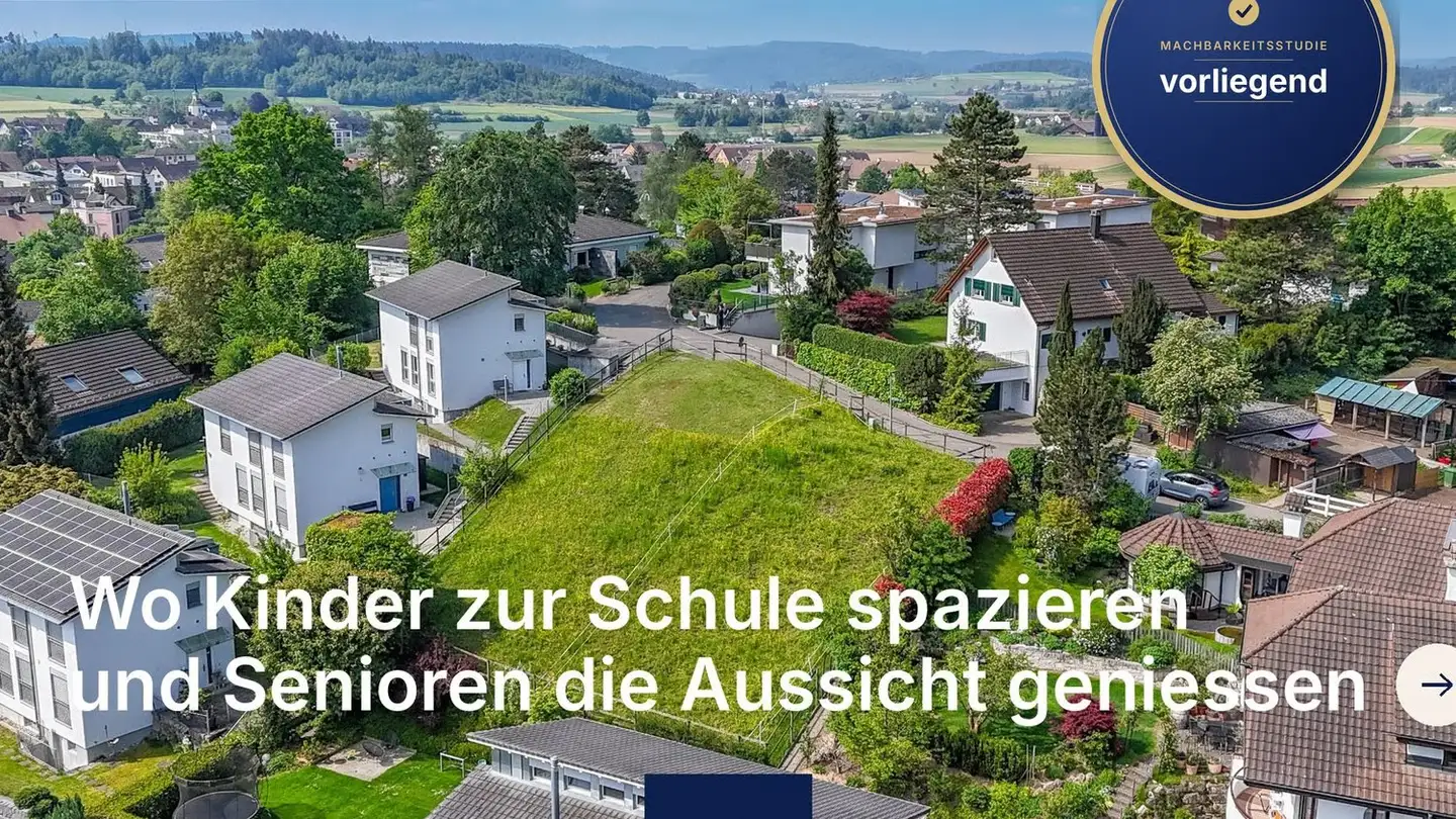 Constructible plot for sale - Elfenweg, 8472 Seuzach