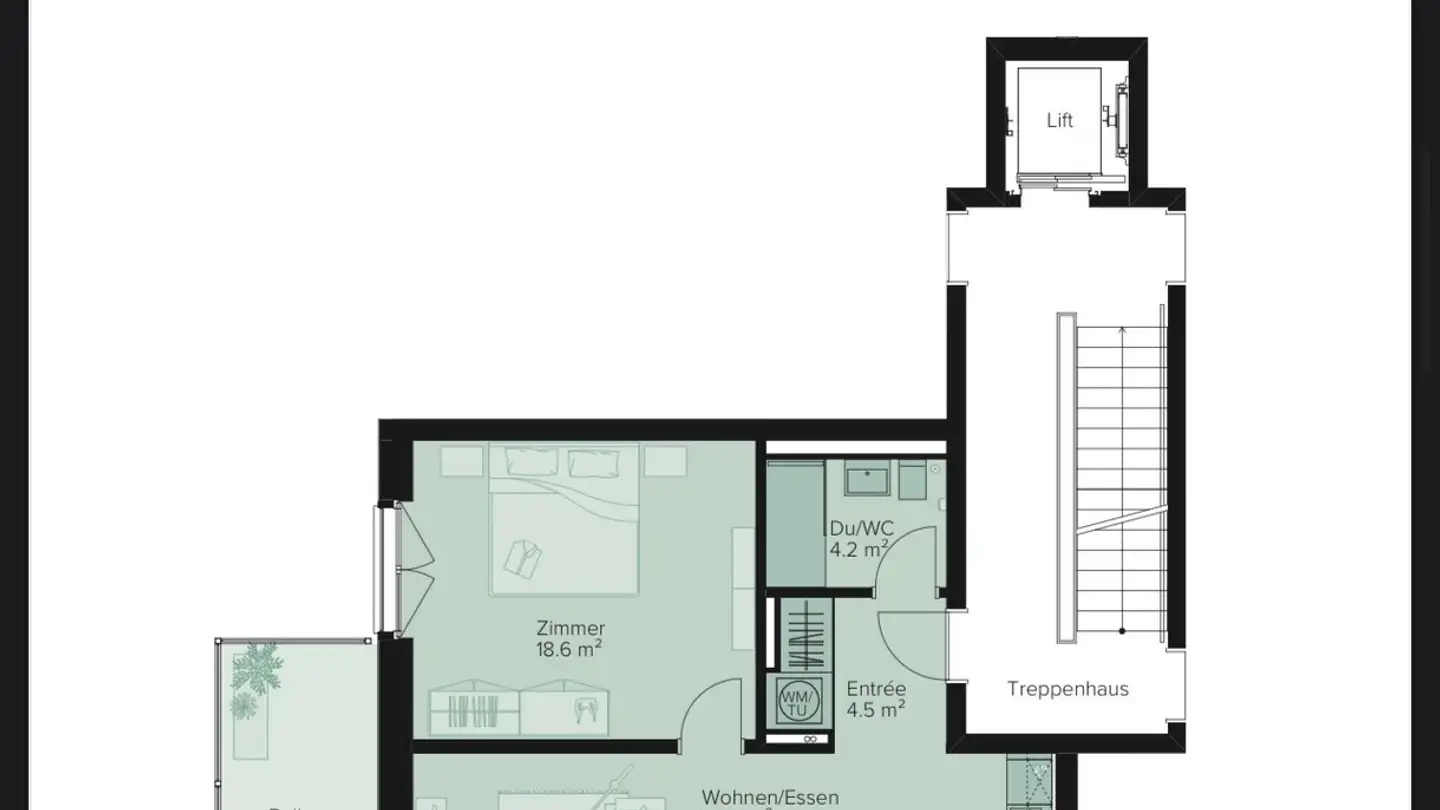 Appartement à louer - Rosenstrasse 1, 8623 Wetzikon ZH - Photo 3