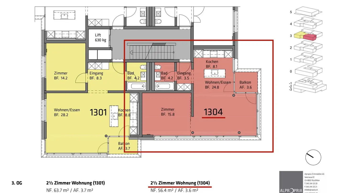 Apartment for rent - Gotthardstrasse 10, 8800 Thalwil - Photo 2