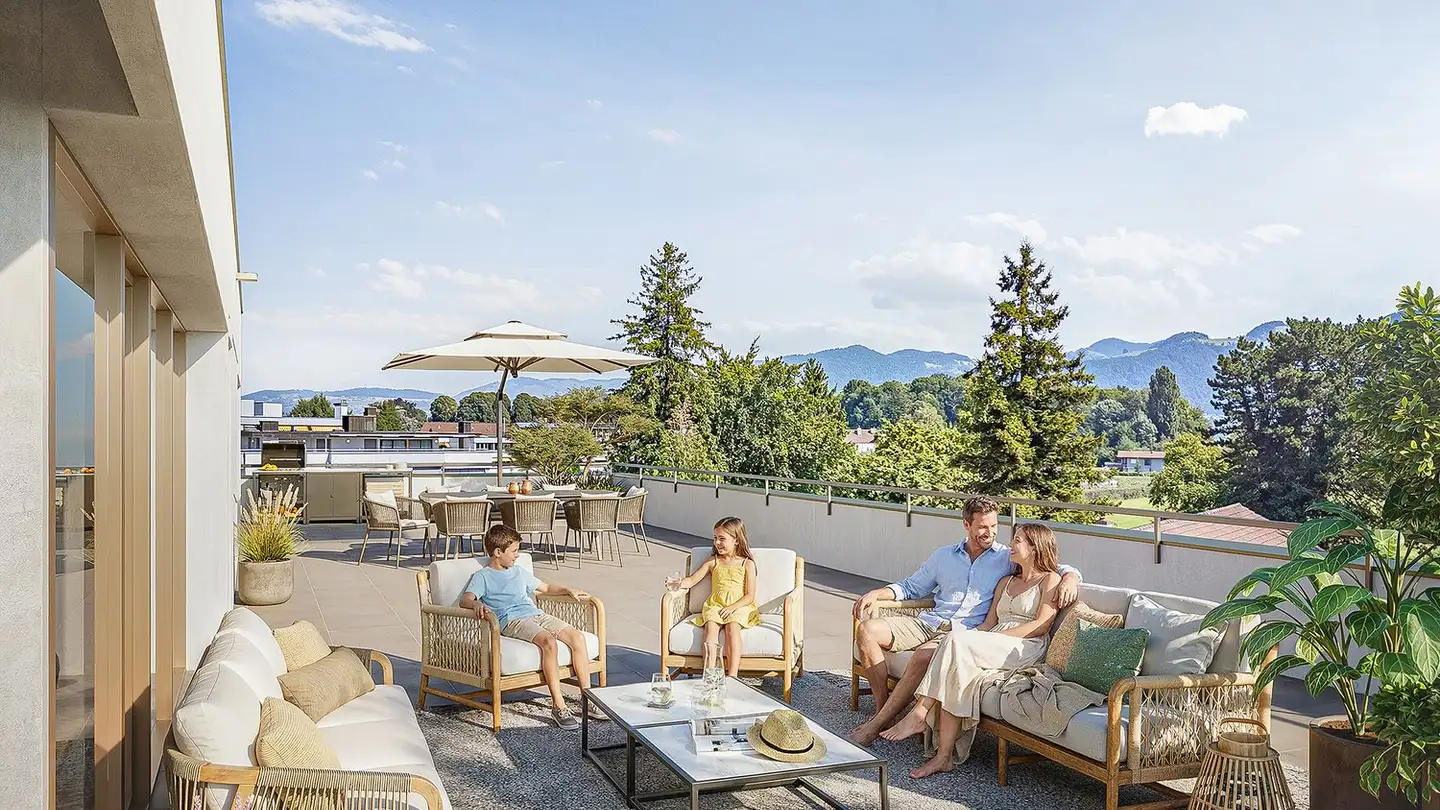 Penthouse kaufen - Spiezstrasse 59, 3645 Gwatt (Thun)