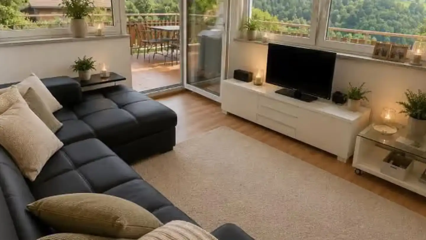 Appartement meublé à louer - Unterdorfstrasse, 3656 Tschingel ob Gunten