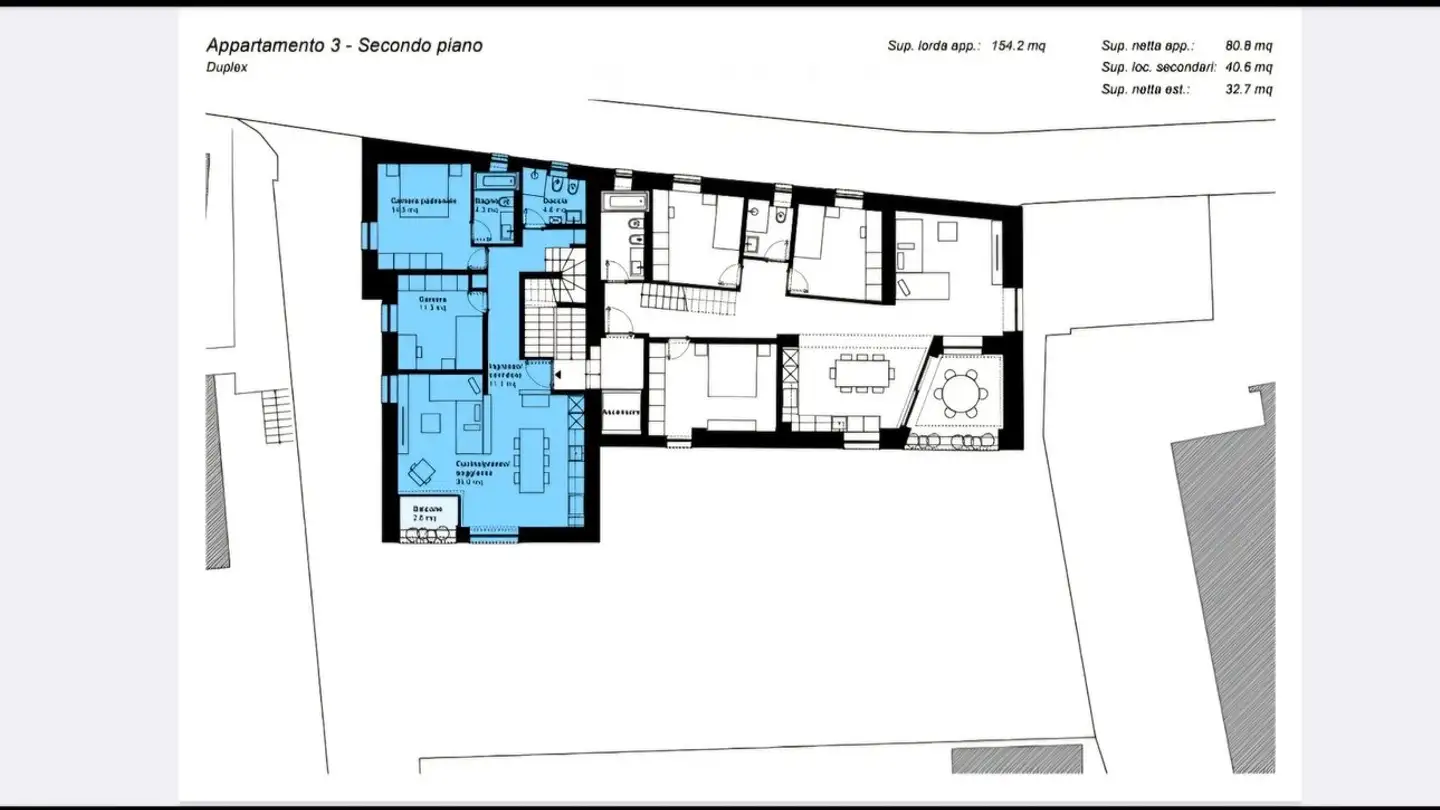 Appartamento in affitto - 6863 Besazio - Photo 3