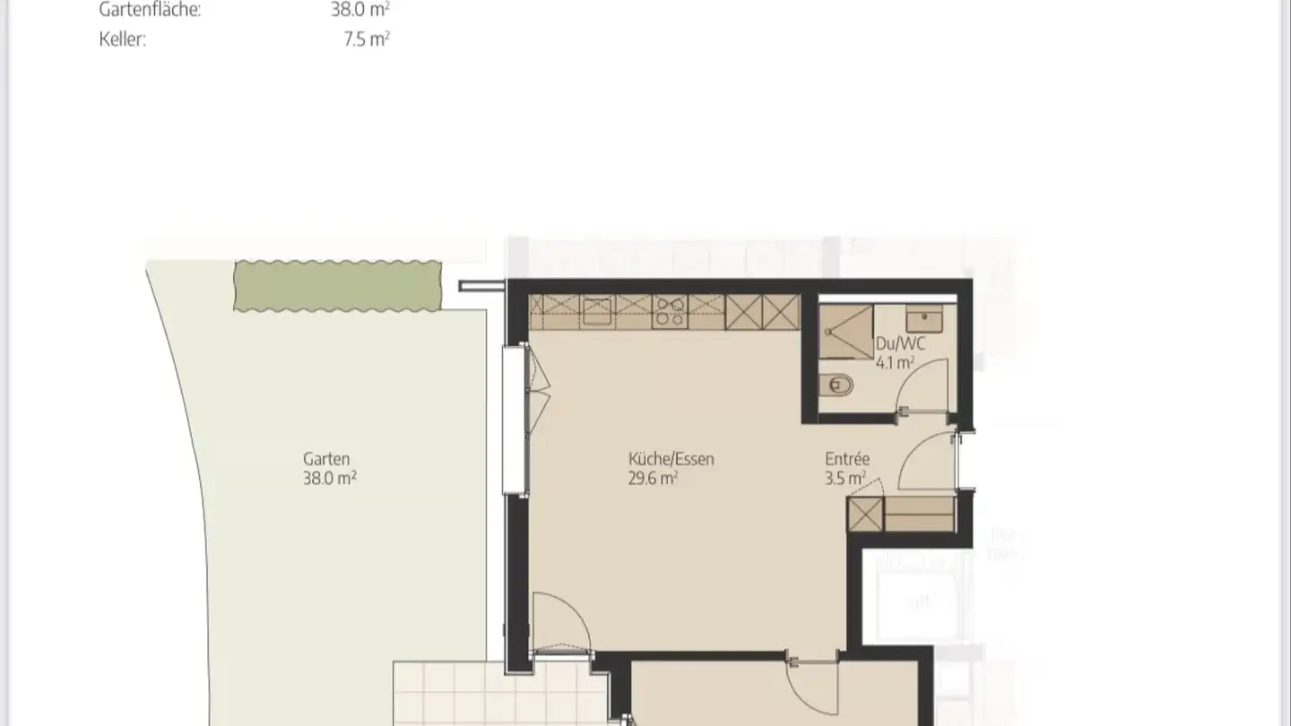 Appartement à louer - Zilmattstrasse, 3255 Rapperswil BE