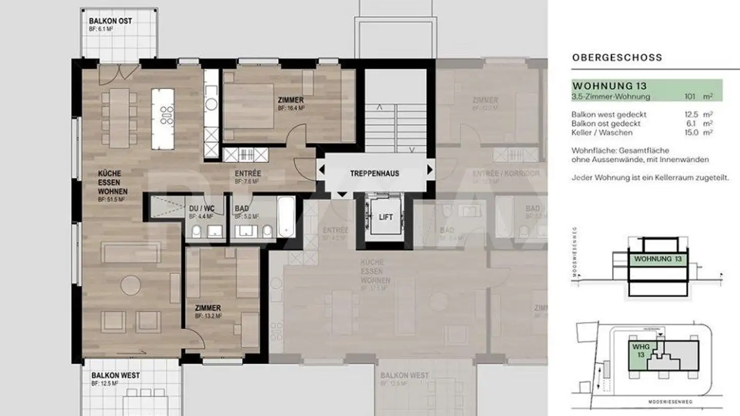Appartamento in vendita - Mooswiesenweg 40, 8404 Winterthur - Foto 2