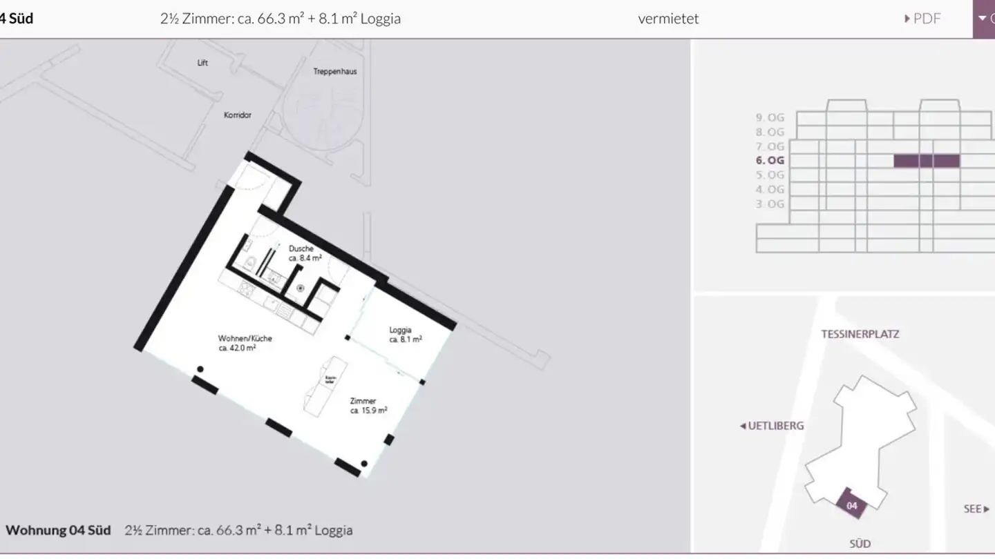 Appartamento in affitto - Seestrasse 27, 8002 Zürich - Foto 3
