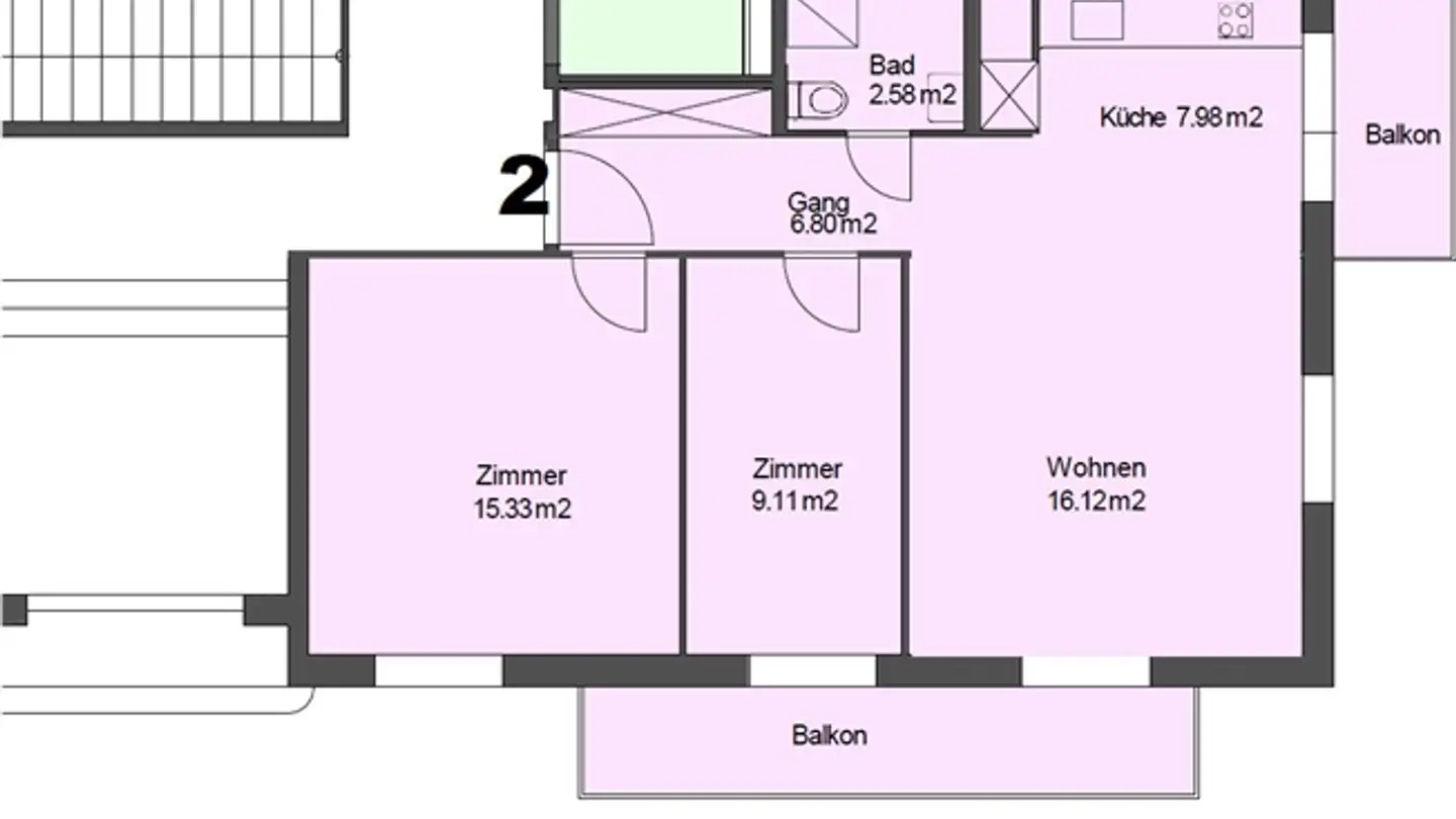Wohnung mieten - Feldstrasse 23, 4600 Olten - Foto 3