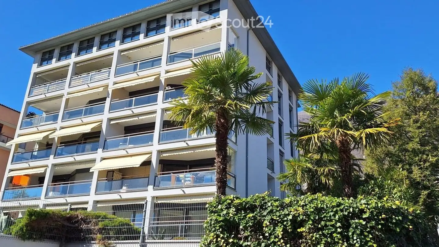 Wohnung mieten - Via Giuseppe Motta 18, 6648 Minusio