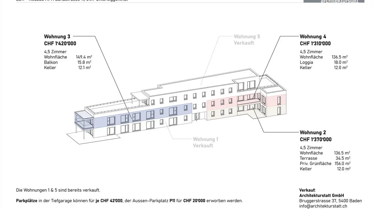 Appartamento in vendita - Landstrasse 11, 5417 Untersiggenthal - Foto 2