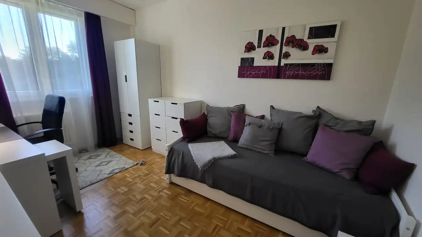 Chambre à louer - Avenue Du Curé- Baud, 1212 Grand-Lancy