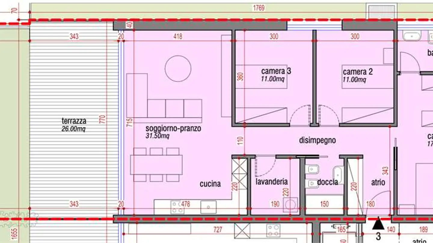 Wohnung kaufen - 6814 Cadempino