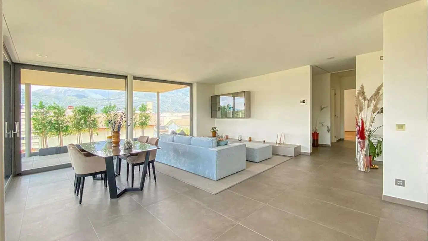 Appartamento ammobiliato in affitto - Via San Rocco 6, 6948 Porza - Photo 2