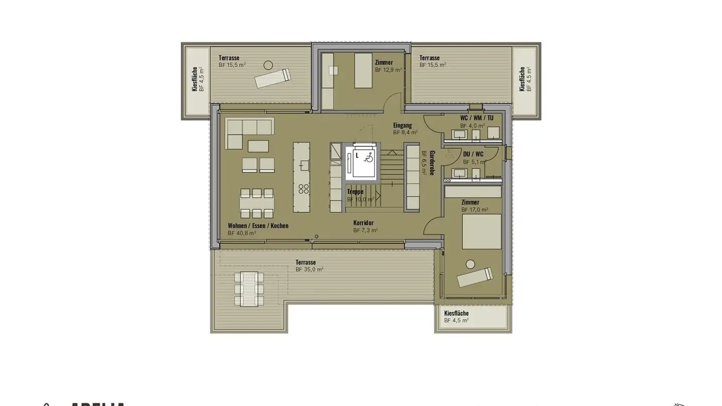 Attico in vendita - Aehrenweg 11, 8050 Zürich - Foto 4