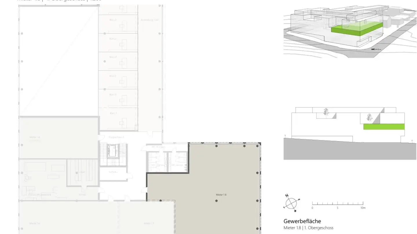 Gewerbe mieten - Industriestrasse 29, 9552 Bronschhofen