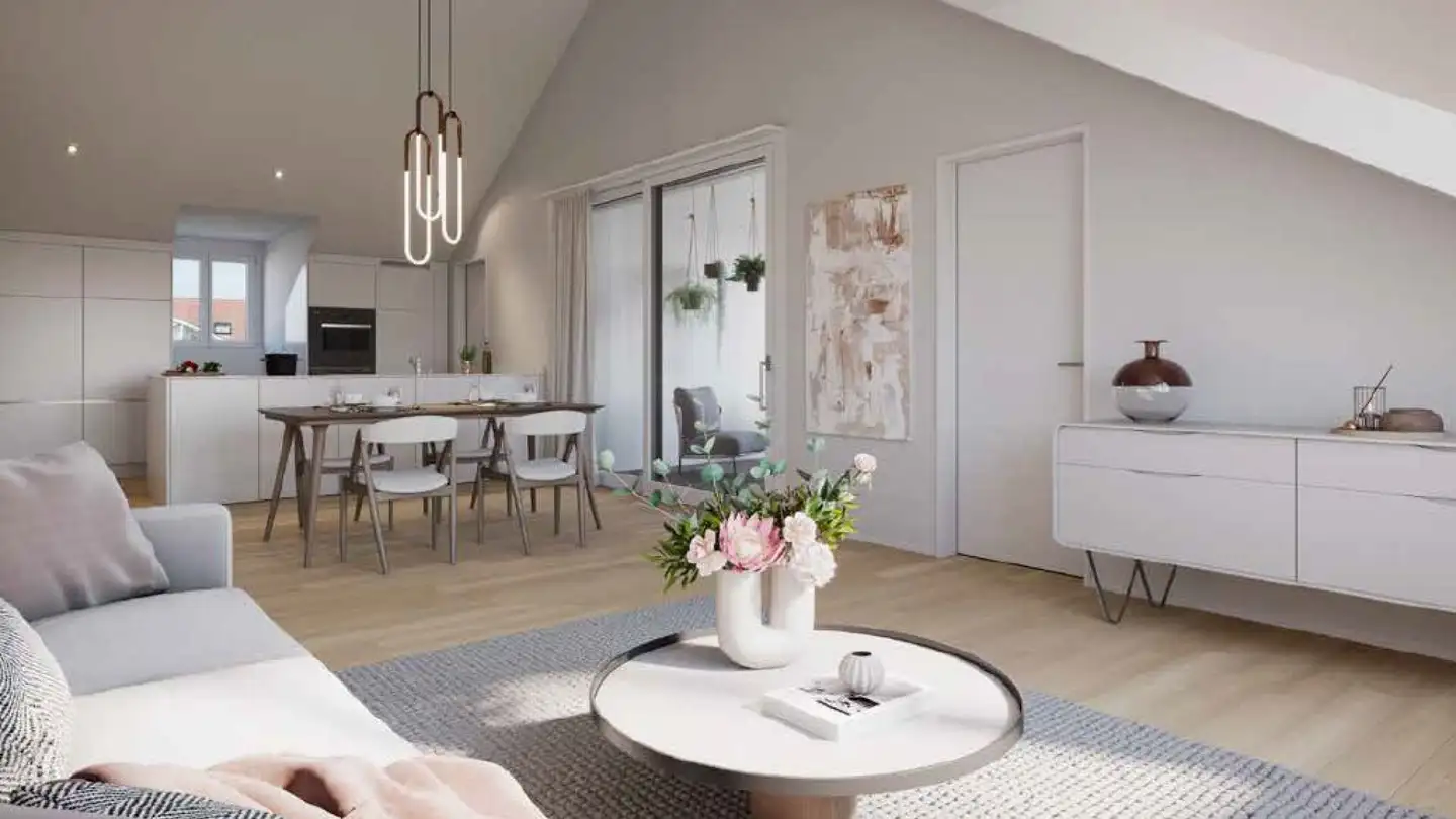 Attic flat for sale - Lenzburgerstrasse, 5504 Othmarsingen