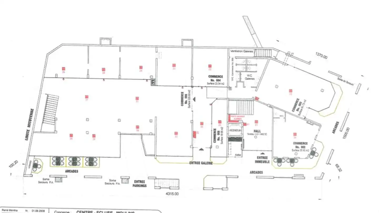 Immeuble mixte à louer - Rue Des Moulins 51, 2000 Neuchâtel