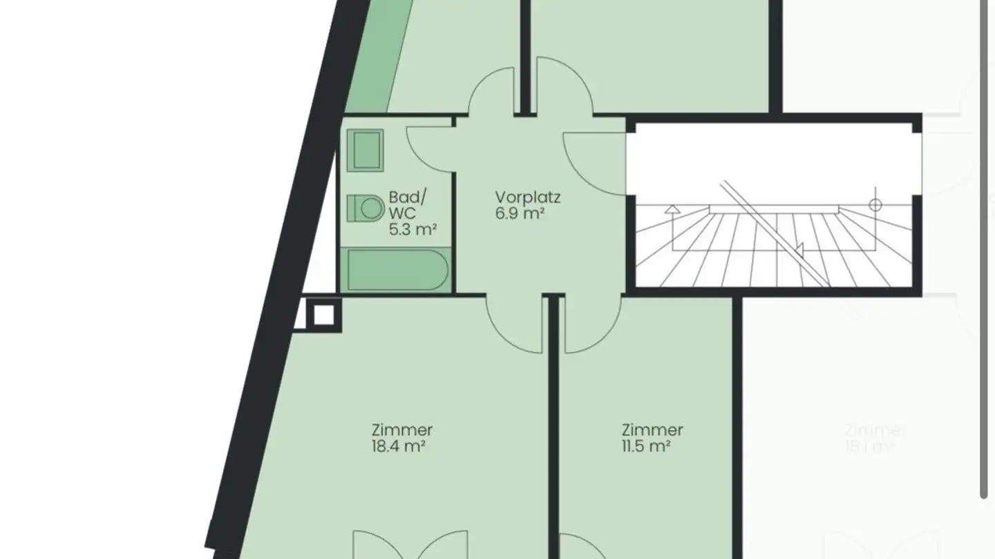 Appartement à louer - Bachlettenstrasse 39, 4054 Basel - Photo 3