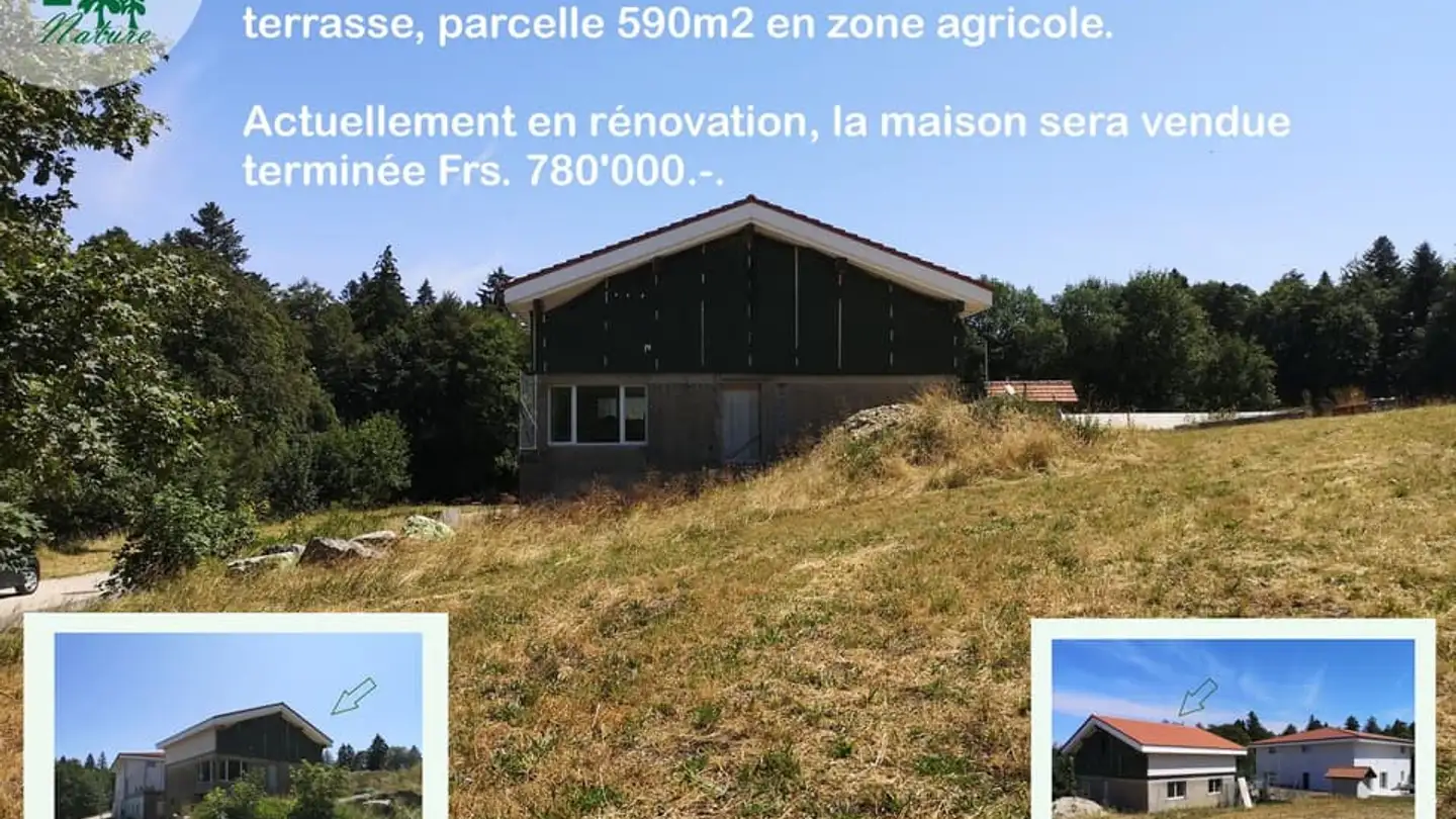 Maison individuelle à vendre - 2350 Saignelégier