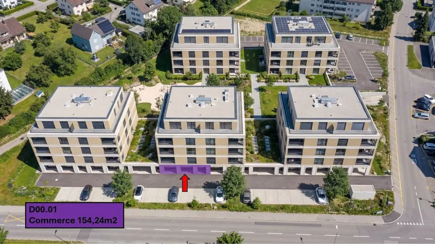 Magasin à louer - Route Du Pont-Rouge 1b, 1870 Monthey - Photo 3