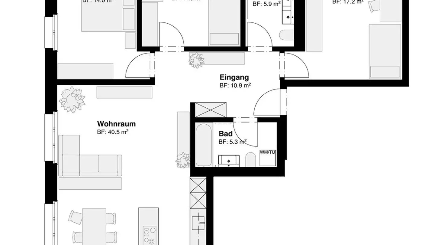 Apartment for rent - Dorfstrasse 99, 8542 Wiesendangen - Photo 3