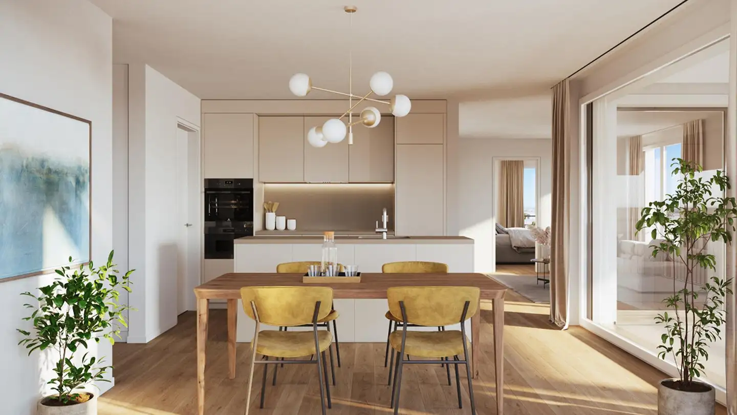 Wohnung mieten - Bergstrasse 8, 5644 Auw - Foto 4