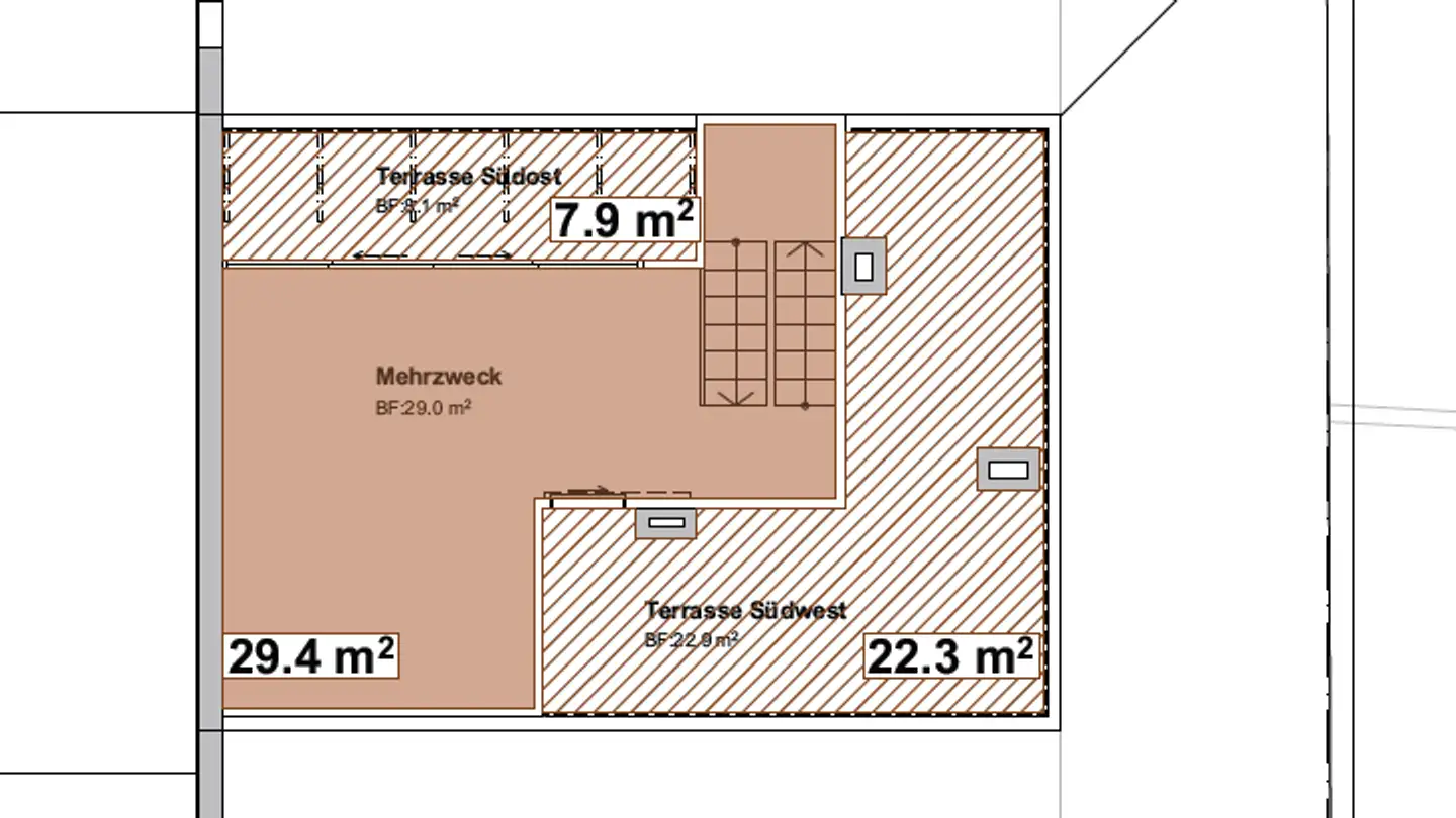 Attic flat for rent - Obere Bahnhofstrasse 40, 8640 Rapperswil SG - Photo 3