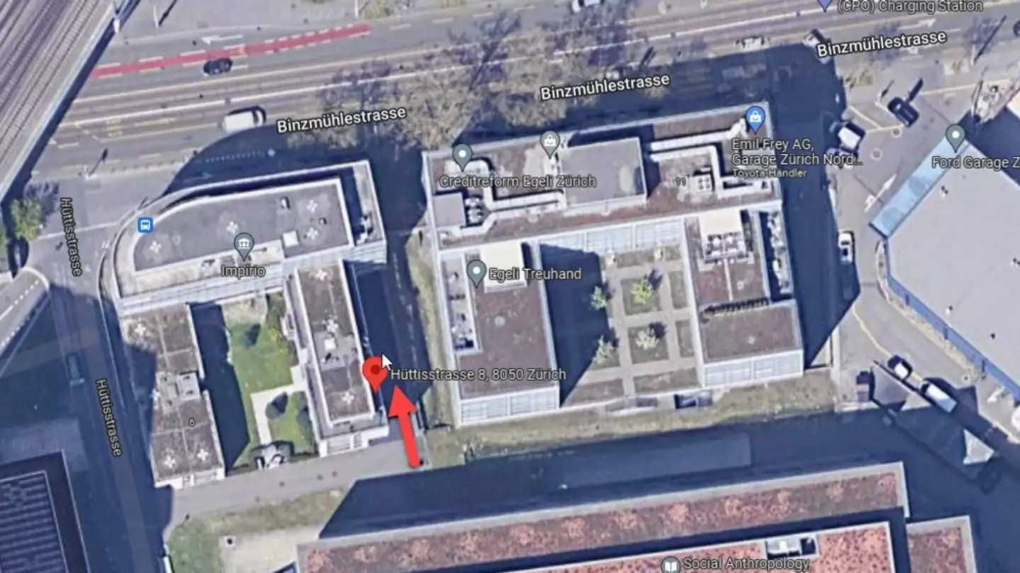 Parcheggio sotterraneo in affitto - Hüttisstrasse 8, 8050 Zürich - Foto 3