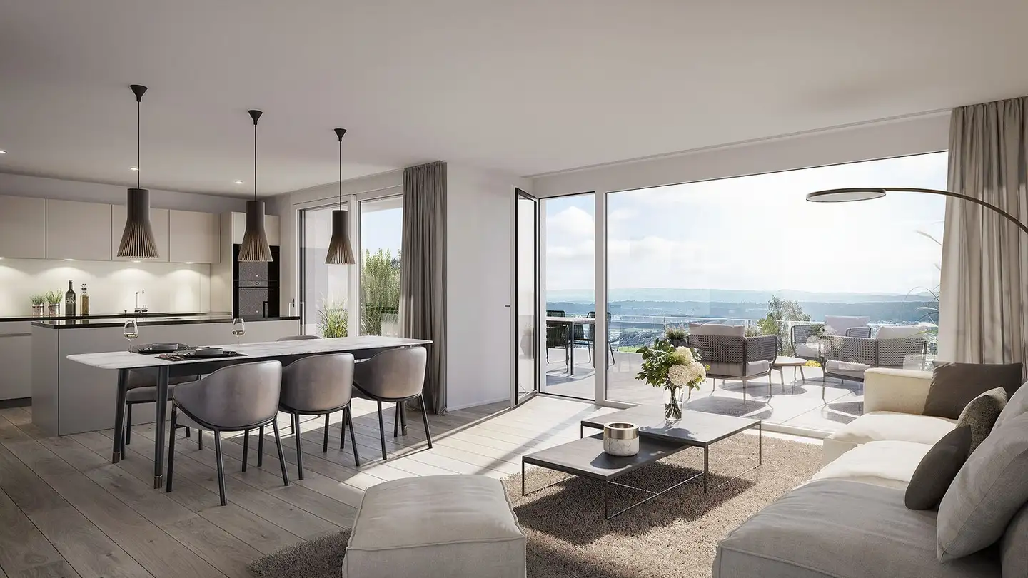 Appartement à louer - Sonnenbergstrasse 7, 5621 Zufikon