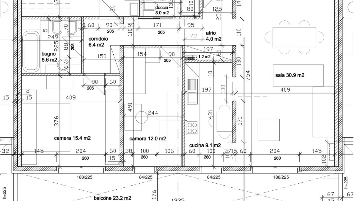 Appartamento in affitto - Via Carlo Salvioni 1, 6500 Bellinzona - Foto 4