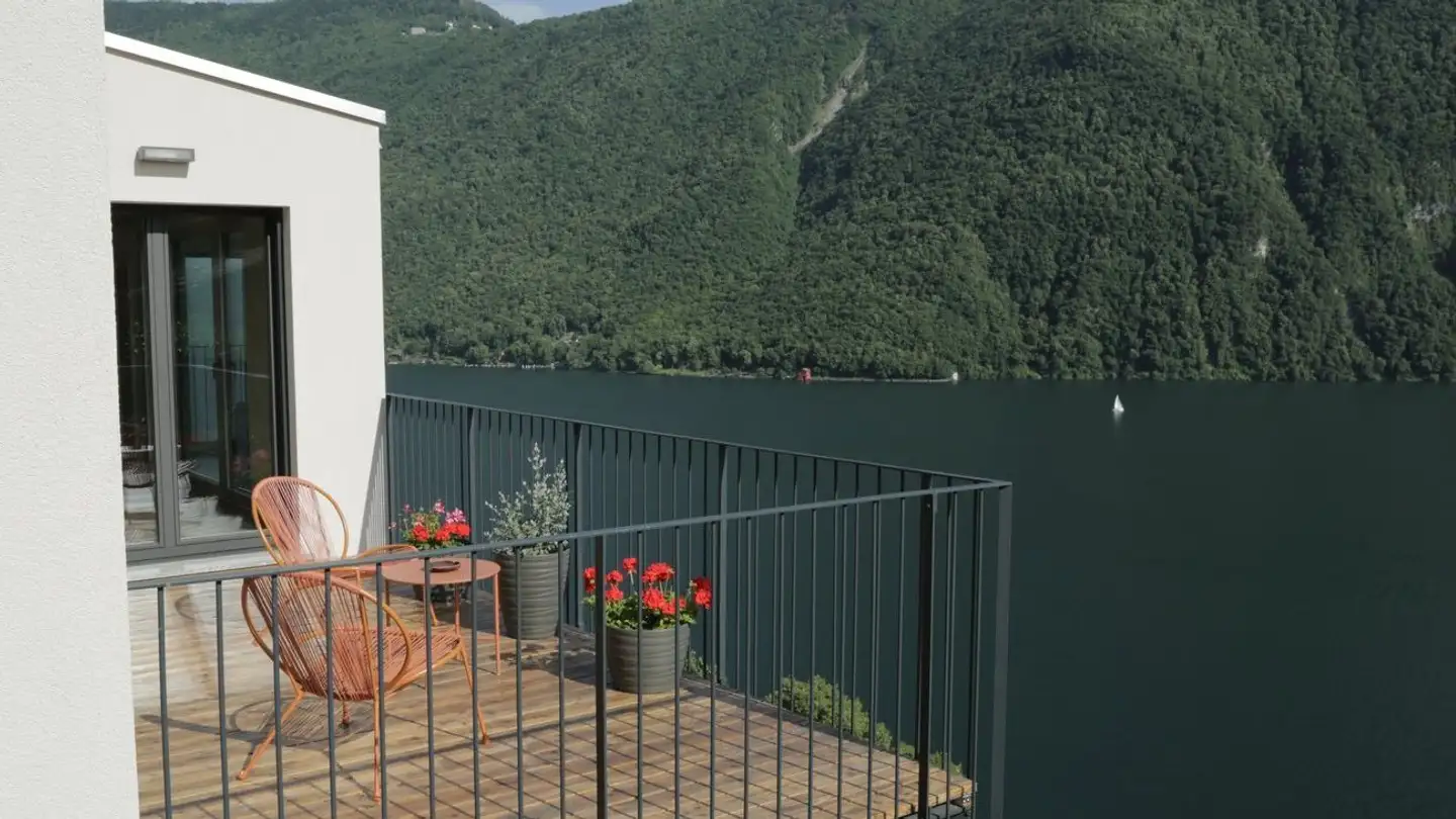 Möblierte Wohnung mieten - Via Cantonale 4, 6978 Gandria