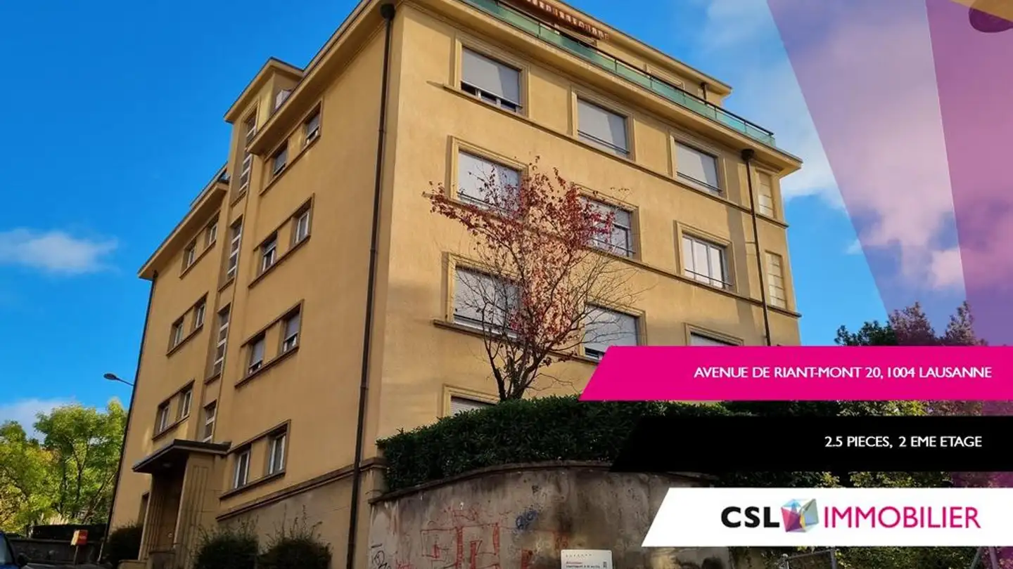 Apartment for rent - Avenue De Riant-Mont 20, 1004 Lausanne