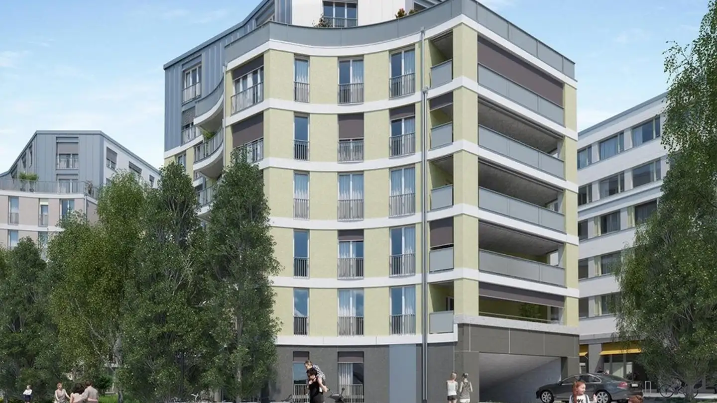 Tiefgaragenstellplatz mieten - Glasistrasse 2, 8180 Bülach