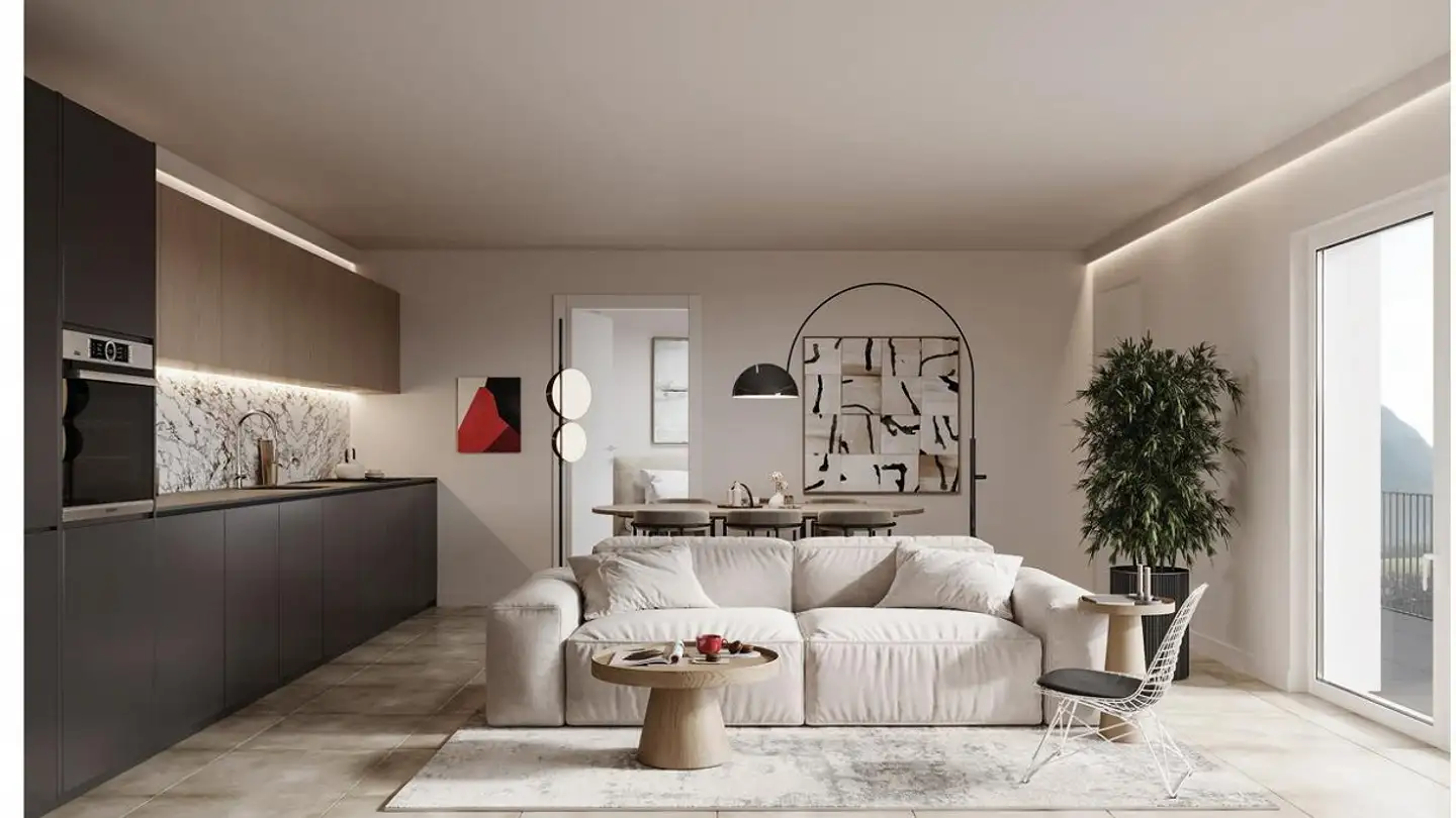 Appartement à vendre - 6525 Gnosca