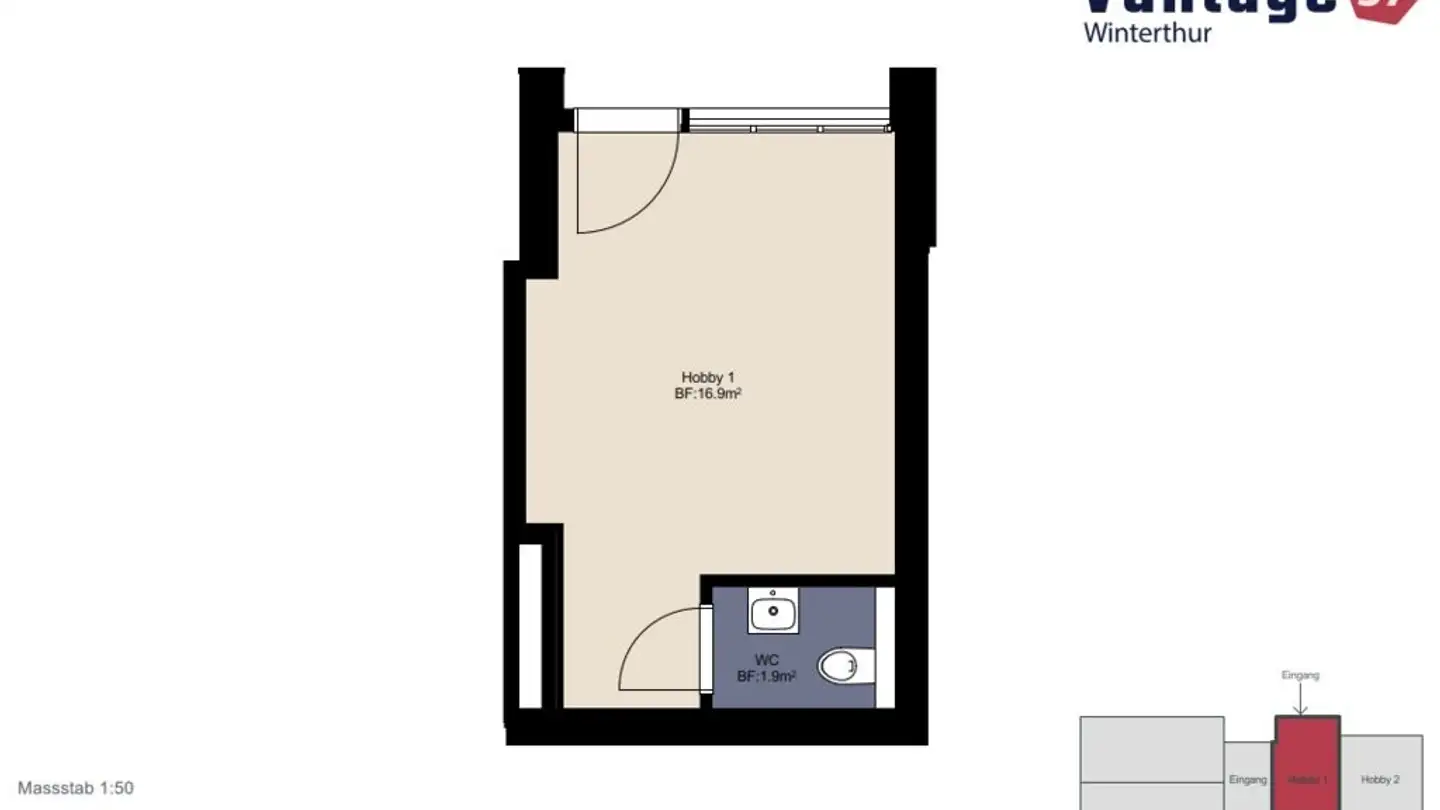 Commerciale in affitto - Wasserfurristrasse 37, 8406 Winterthur - Foto 2