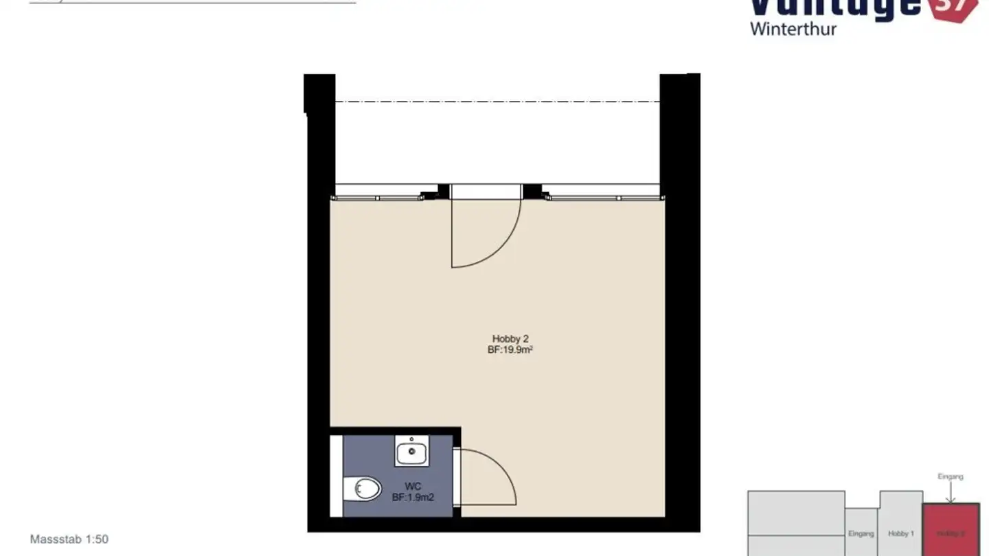 Commerciale in affitto - Wasserfurristrasse 37, 8406 Winterthur - Foto 3