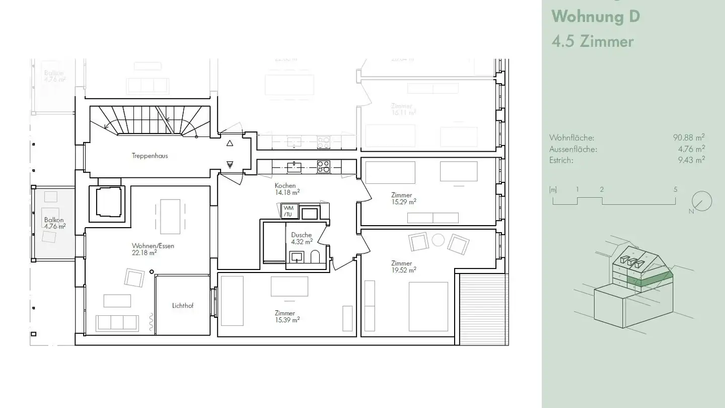 Appartement à louer - Bälliz 42, 3600 Thun - Photo 4