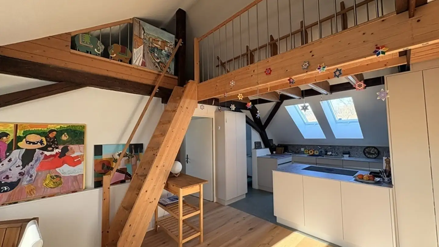 Attic flat for rent - Oberfeldstrasse 83a, 8408 Winterthur - Photo 2