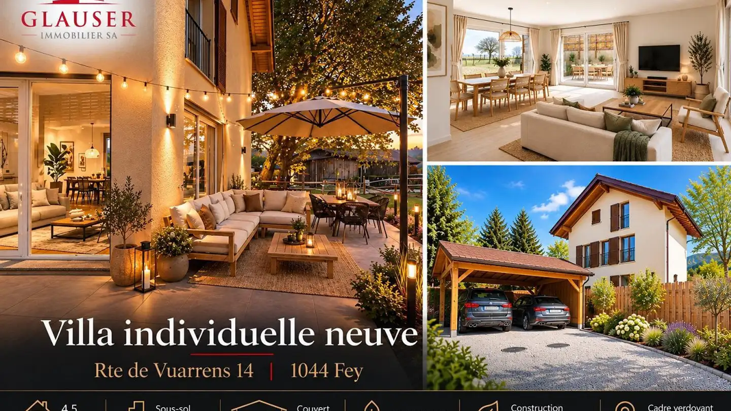 Einfamilienhaus kaufen - Route De Vuarrens 14d, 1044 Fey