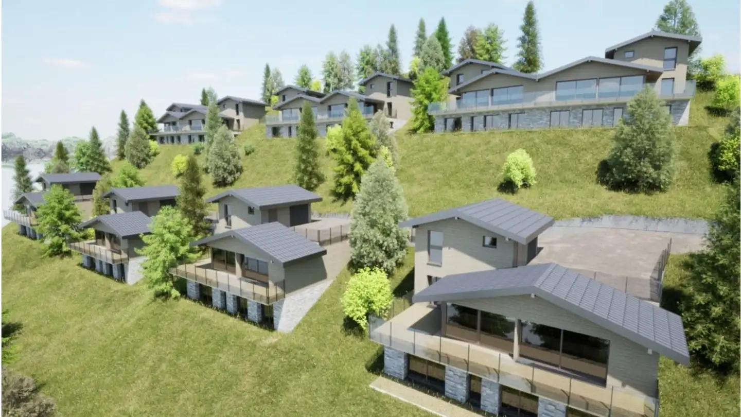 Maison en terrasse à vendre - 1868 Collombey