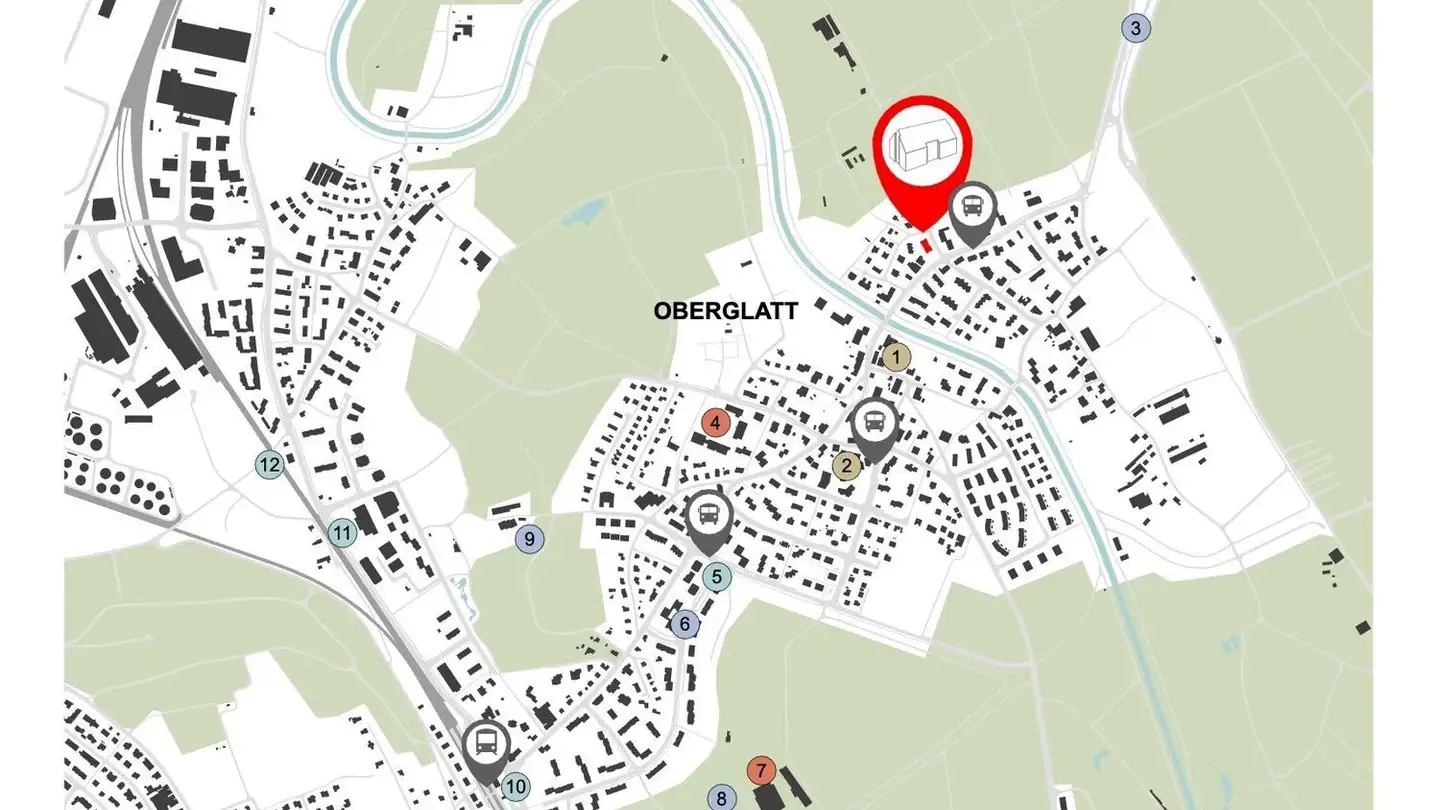 Wohnung mieten - Grundstrasse 1, 8154 Oberglatt ZH - Foto 2