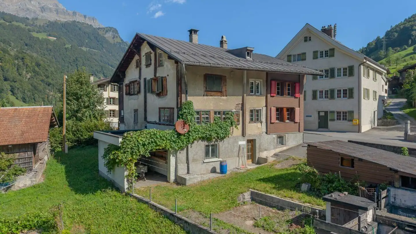 Maison individuelle à vendre - Hauptstrasse 10, 8777 Diesbach GL