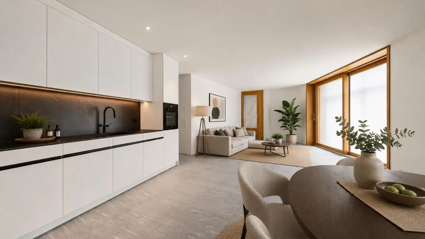 Appartement à louer - 7522 La Punt-Chamues-ch
