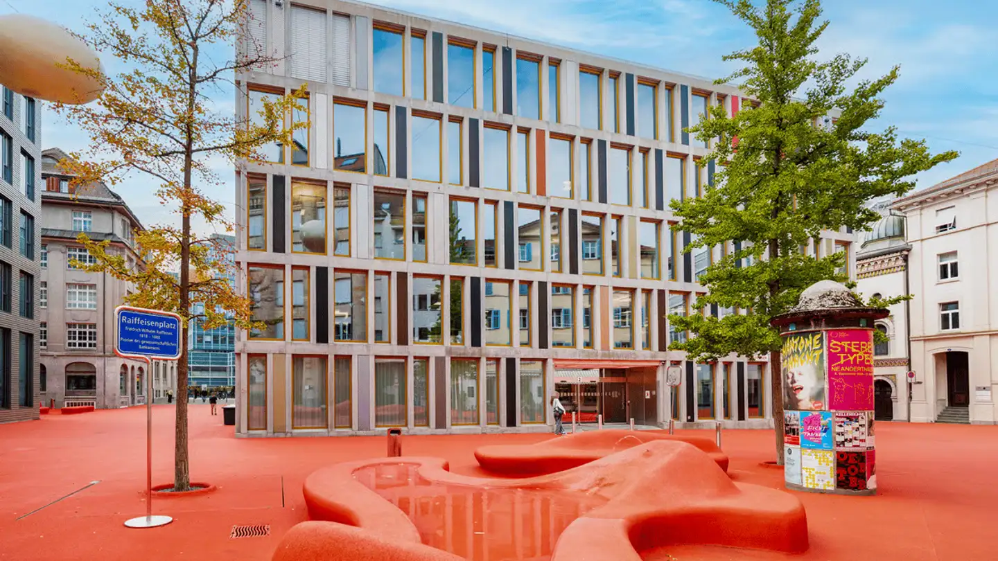 Gewerbe mieten - Raiffeisenplatz 2, 9000 St. Gallen