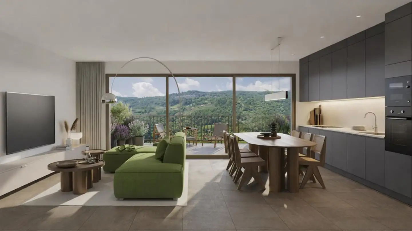 Apartment for rent - Salita Cuccarello 5, 6934 Bioggio