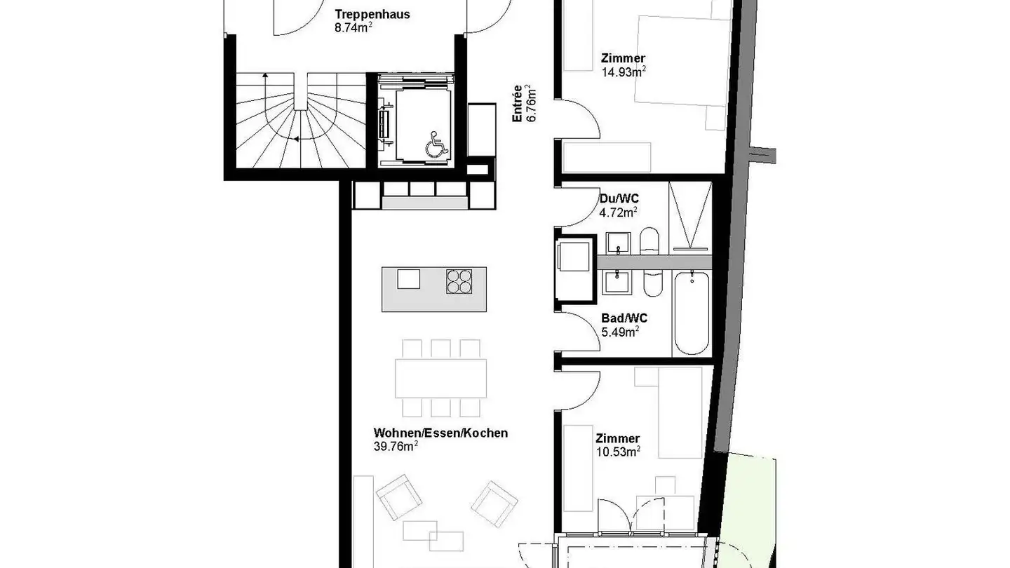 Appartement à louer - Kirchgasse 30, 8427 Rorbas - Photo 3