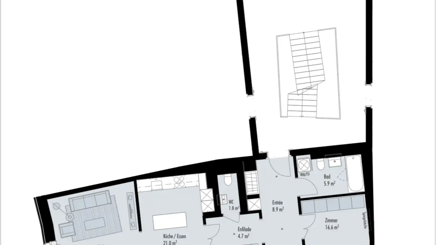 Appartamento in affitto - Wydäckerring 63, 8047 Zürich